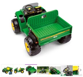 Peg-Pérego John Deere Gator HPX 12V - 350W zelená - 7