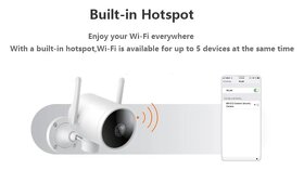 Otočná WiFi/LAN Kamera Xiaomi Imilab EC3 so Super 2K Obrazom - 7