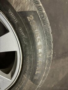 Komplet Zimne pneumatiky Continental 235/65R17 H XL Volvo - 7