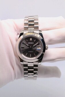 Custom mod seiko Datejust smooth bezel - 7