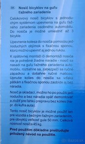 Predam nosic na 3 bicykle na tazne zariadenie - 7