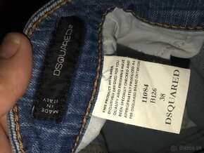 DSGUAREZ originál pánske jeansove capri nohavice 38 - 7