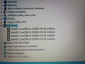 rozpredám plnefunkčný notebook Hp elitebook 8470p - 7