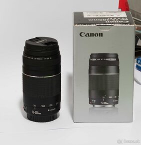 Canon EOS 100D + EF 75-300mm, EF 18-55mm, Filtre, SD Karta - 7