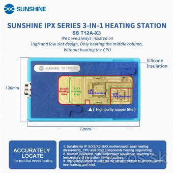 SUNSHINE SS-T12A rozletovacia a zletovacia stanica DPS - 7