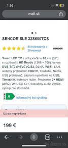 Smart  LED TV Sencor 80 - 7