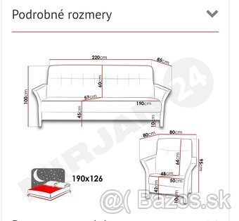 Predám sedaciu sùpravu roko 3++1 - 7