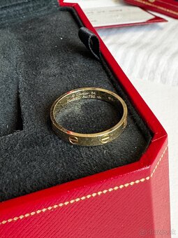 Cartier Love ring velikost 64 - 7