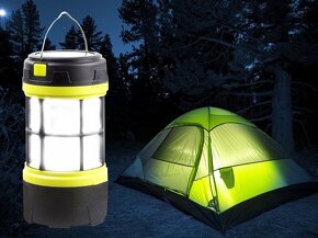 Predám novú kempingovú solárnu LED lampu - 7