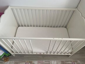 Detská posteľ + prebaľovací pult IKEA - 7