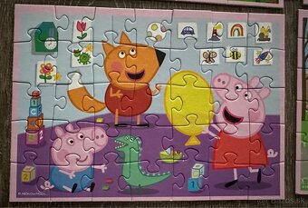 Puzzle Trefl 4+ Peppa Pig 9v1+ Disney Princess 4v1 - 7