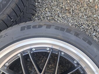 Dotz alu 5x112, R19,  Zimne pneu 255/45 R19, Audi - 7