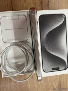 Iphone 15 pro, 128gb white titanium - 7