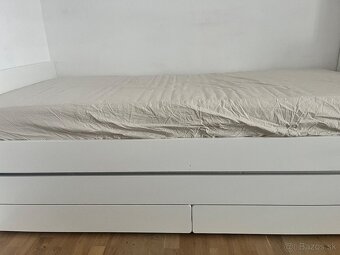 Posteľ/dvojposteľ so šuflíkmi IKEA Släkt - 7