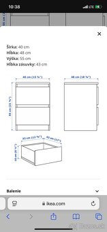 Predam nocny stolik ikea Malm - 7