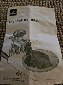 Mlynček na mäso a cestoviny Tchibo - 7