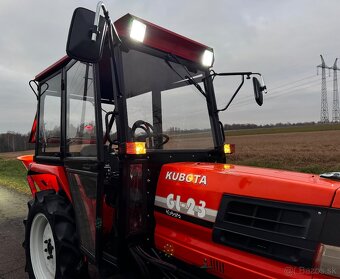 Japonský traktor KUBOTA GL 23 Diesel 3 válec, 23HP - 7