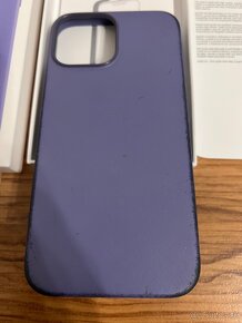 Kozeny kryt iPhone 13 Pro Max Letaher Case Wisteria - 7