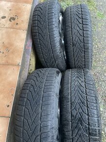 5x112 r15 elektróny VW + zimne pneu 195/65 r15 Semperit - 7