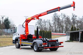 MERCEDES ATEGO 1222 HÁKOVÝ NOSIČ KONTAJNEROV HYDR. RUKA /EU4 - 7