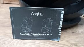 Autosedačka Cybex Pallas M-Fix silver + základňa;1. majiteľ - 7