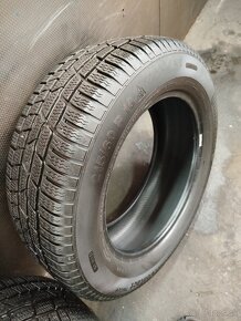 Predám 4ks zimných pneu Continental 215/60 R16 7.4mm - 7