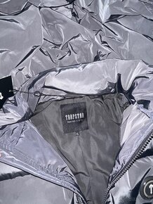 Trapstar Irongate Detachable Hooded PUFFER-Jacket Stone L/XL - 7