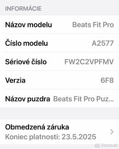 Apple Slúchadlá BEATS FIT PRO CIERNE /SUPER CENA/ - 7