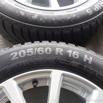 16"Elektróny Alutec Germany 5x112 Volkswagen Škoda zimné - 7