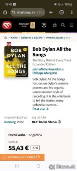 Kniha Bob Dylan - All The Songs - ako nová - 7