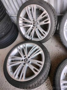 NOVE zimné pneu disky orig. Audi 5x112 R20 zimne 255/35 R20 - 7