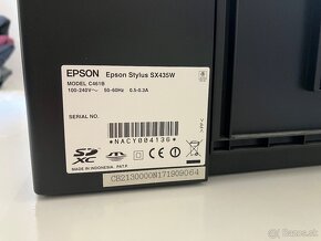 Tlačiareň Epson SX435W - 7