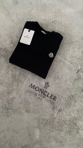 Pánska, čierna mikina MONCLER - 7