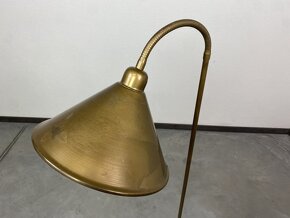 Mosadzná lampa s husím krkom - 7