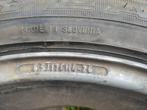 Elektróny Citroen 4x108 R17+ letné pneu Goodyear 215/50 R17 - 7