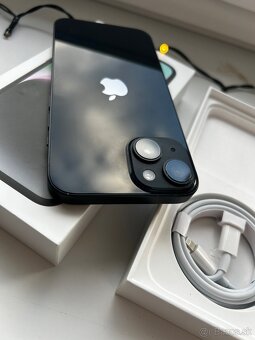 iPhone 14 Midnight+ apple leather case top stav - 7