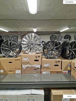 Mercedes A,B,CLA,C,E alu disky 8Jx18 ET45 5x112 1214 - 7