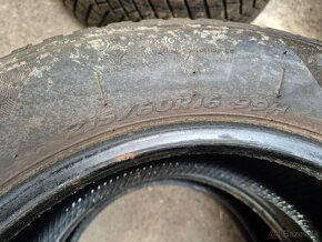 215/60 r16 zimné 2 ks HANKOOK dezén 8,3 mm DOT2023 - 7