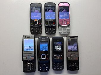 NOKIA 7230 - 6280 - 2680s - 2220s - 6500s Výsúvačky 2x 6680 - 7