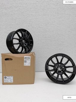 Škoda, Vw alu disky 7,5x18 5x112 ET45 IT Wheels 1227 - 7