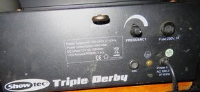 Showtec Triple Derby LED Lighting - 7