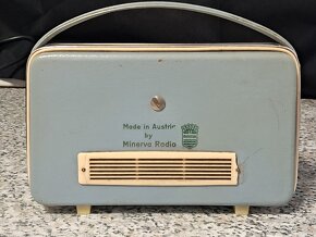 VINTAGE KÁBELKOVÉ RADIO - MINERVA MIRELLA - 7