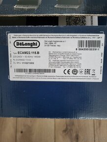 Delonghi Magnifica záruka do 05.2026 - 7