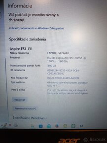 Acer Aspire ES1 - 131 - 7