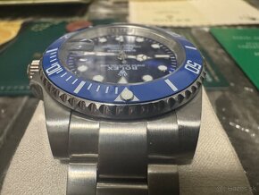 Rolex Submariner Modré Hodinky - 7