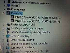 rozpredám plnefunkčný notebook Asus X551M - 7