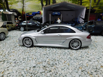 model auta Mercedes C209 Coupe CLK AMG DTM Otto mobile 1:18 - 7