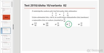 Masarykova univerzita podklady na prijímačky VSP - 7