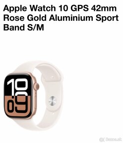 Apple watch 10 42mm GPS rose gold na predaj - 7