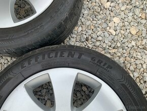 Predám letnú sadu SKODA 5x112 R16 + pneu 205/55 R16 - 7